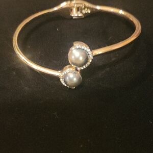 Sophisticated Gold and Silver Bracelet